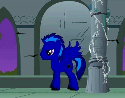 I'm Dark Flight the alicorn that puts the stars at night