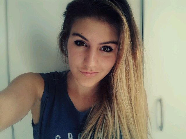 16 , South African and has her blonde moments