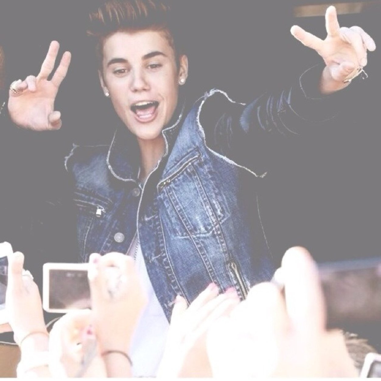 Justin bieber~believe and never say never demi loavato~ stay strong justin and demi are my heros:) belieber lovatic.