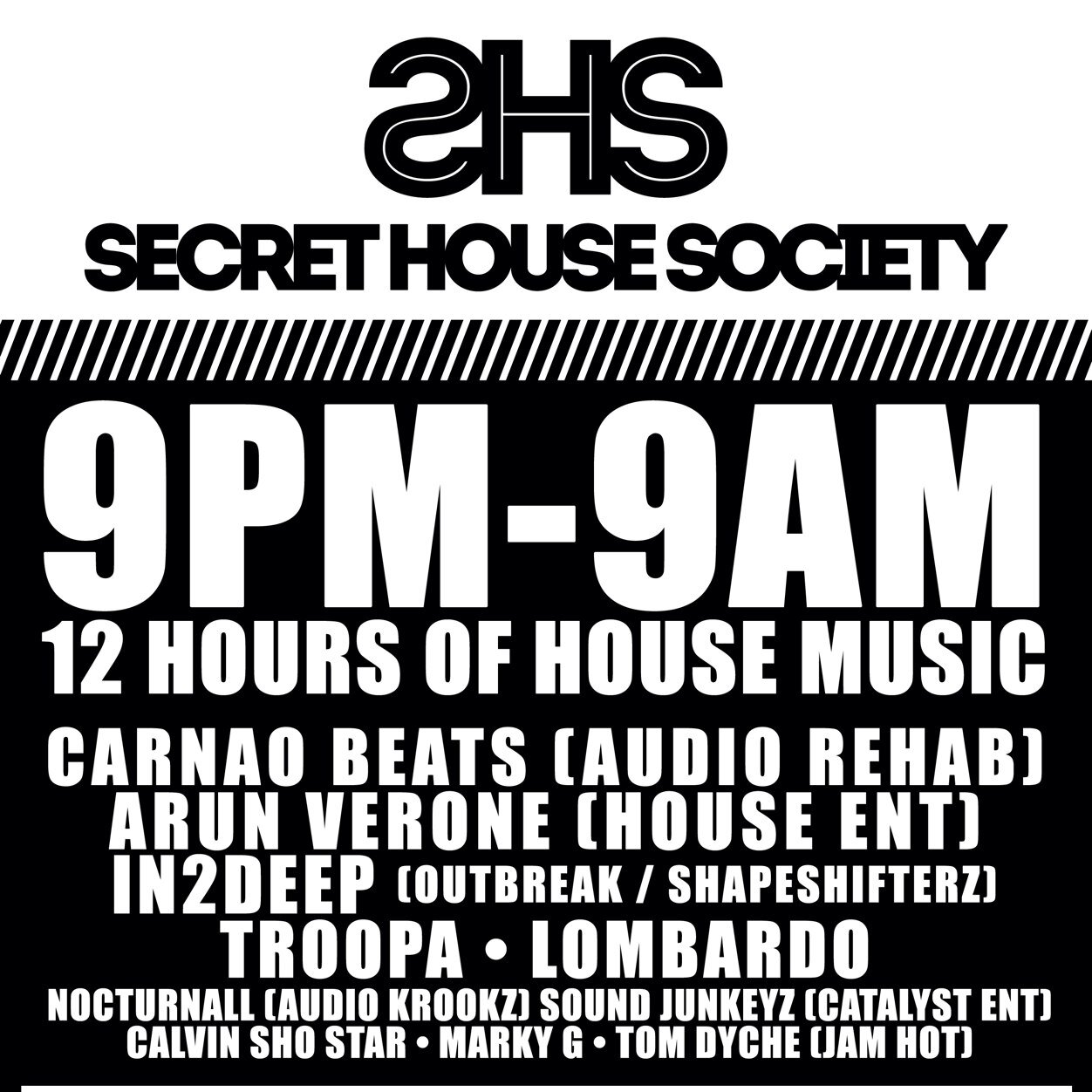 secrethouseuk's profile picture. An old skool concept brought back to life in a new generation. #SecretHouseSociety #SecretLocation #House #10DJs #12Hours #PureFakinVibes