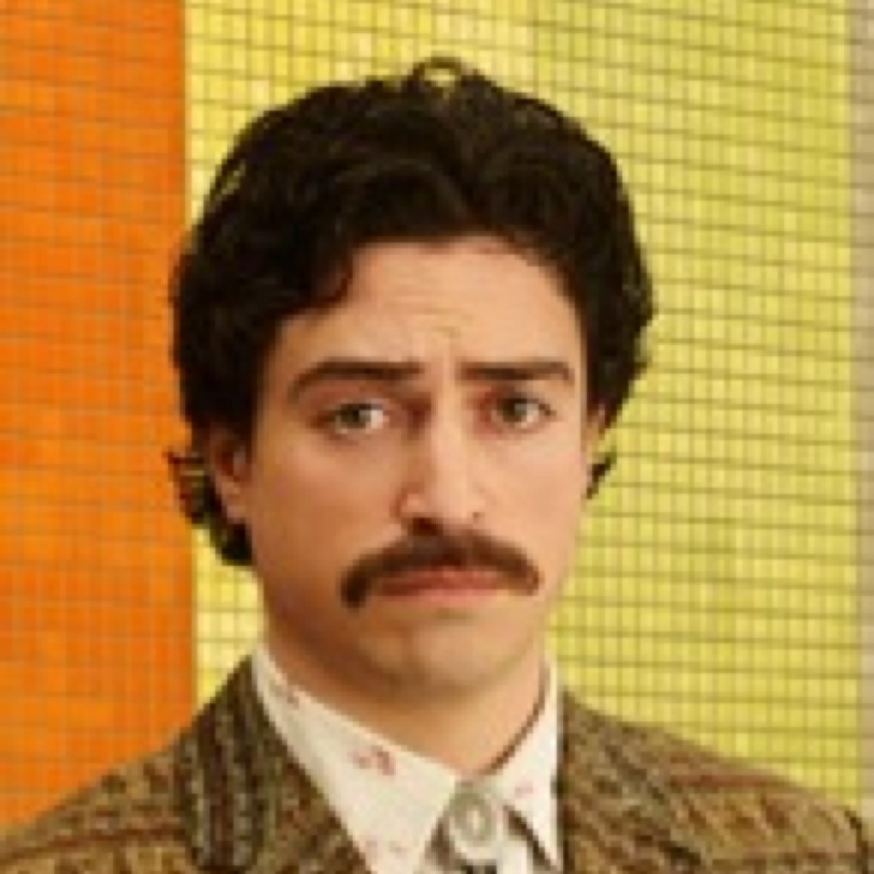 Up and coming Ad Wunderkind. Jew. Holocaust survivor, or at least that's what they told me. Single breasted. Commited. Bitter.