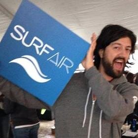 Giving you a taste of what you'd hear on Surf Air flights. If you could afford them.