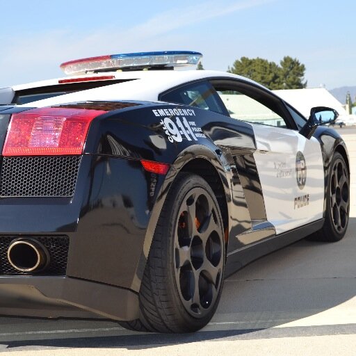 Nathalie and Travis Marg of Light Source 1, Inc. have donated the use of their Lamborghini to serve charitable events for the LAPD Air Support Team #LAPDLAMBO