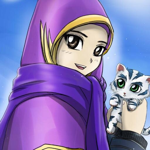 Seorang anak yang ceria dan pelajar yang tengah merintis dunia tulis-menulis dalam kesehariannya.