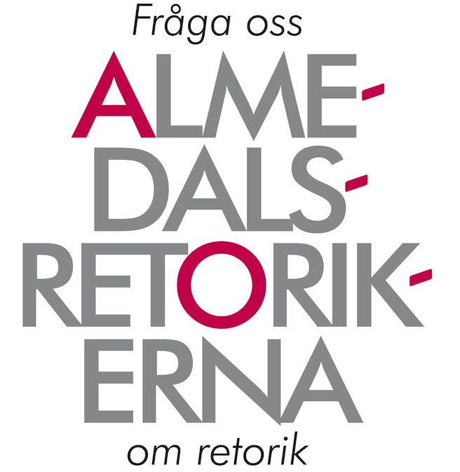 Almedalsretorik's profile picture. Vi verkar för en ökad medvetenhet om hur man kan förstå och skapa opinion genom brukandet av retoriska redskap.   http://t.co/E4xLMHp8DE