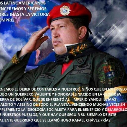 Venezolano Revolucionario..hasta los tuétanos del esternon.