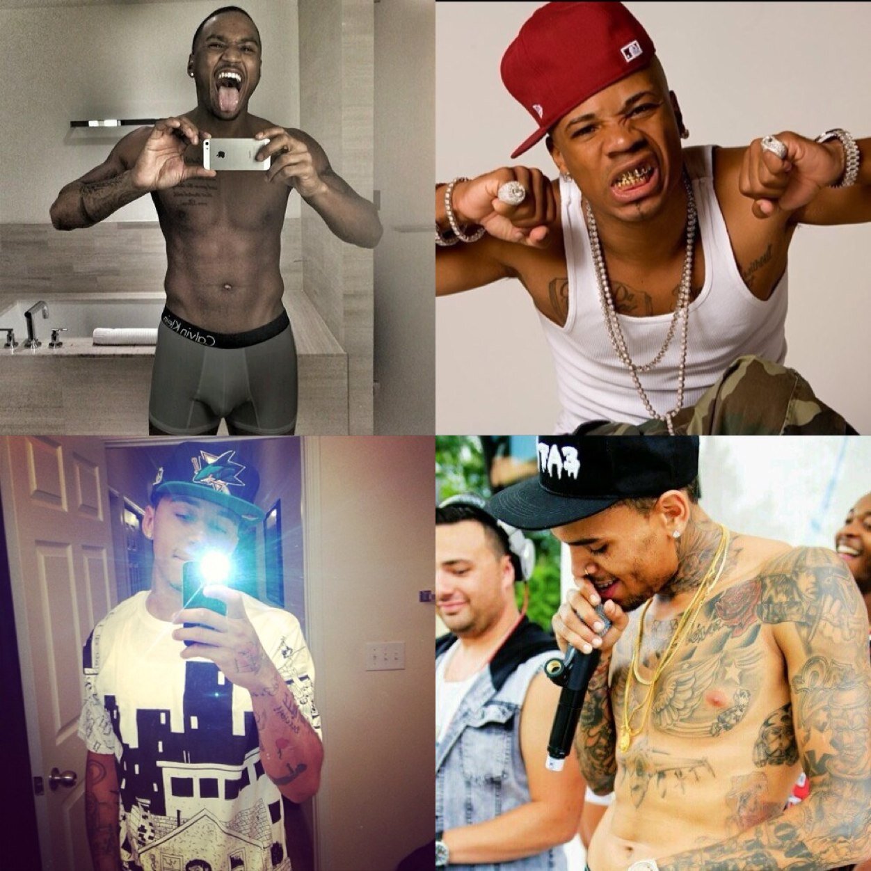 ISSA KIRKO CHRIS DRAKE AUGUST TREYSONGZ
We all single