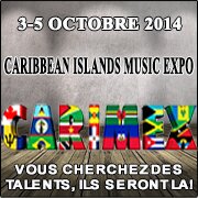 Carribean Islands Music Expo Le plus gros événement musicale de l'année dans la Caraïbe du 3 au 5 Octobre 2014