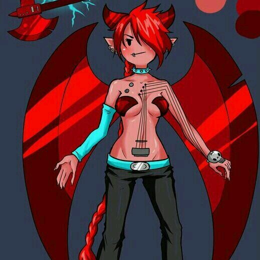 I'm Marshalls Demonized axe base, I love to rock. -smiles- would you like to play me? ;) haha I'm not a slut :3/18+rp. Bi/