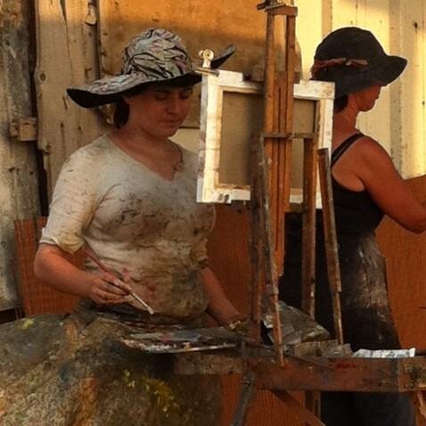 Painter, writer, and a lot else between.