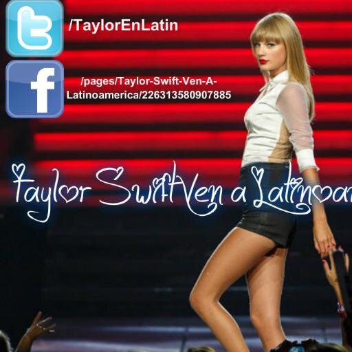 @Taylorswift13 Taylor please go to latin america