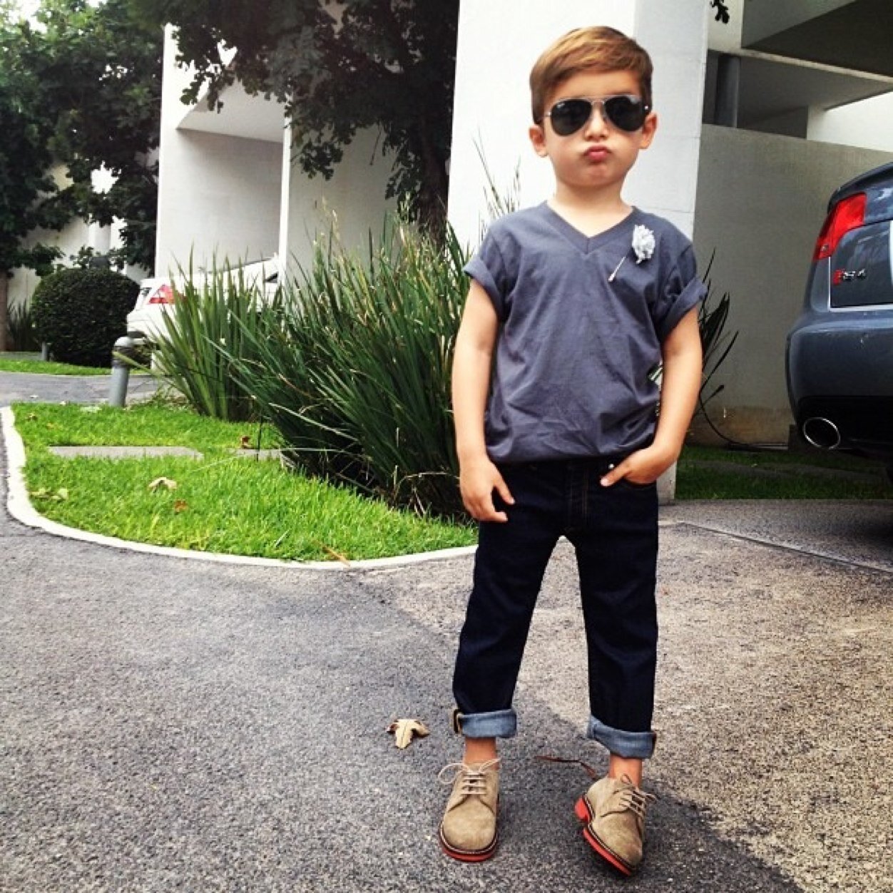 Kyle Moriarty. The 3 year old son of the consulting criminal, Jim. Of course I'm not like him-I'm just a kid but you know what they say; like father like son.