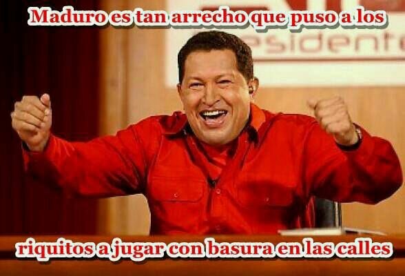 Chavista socialista madurista y anti imperialista