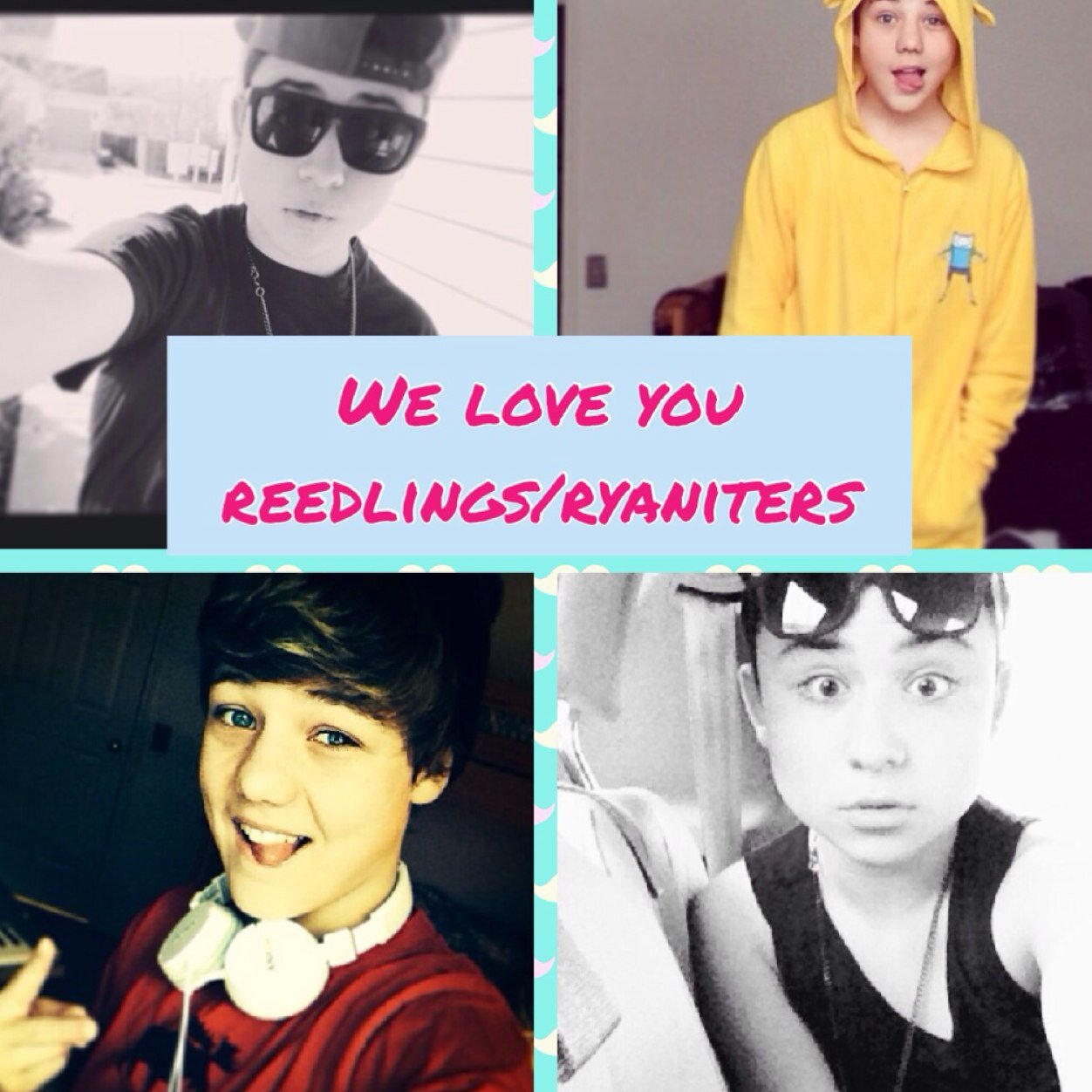 Our old account (@reedandjoelfans) has gotten suspended for no reason at all! So we made this account because nothing stops us from making people smile