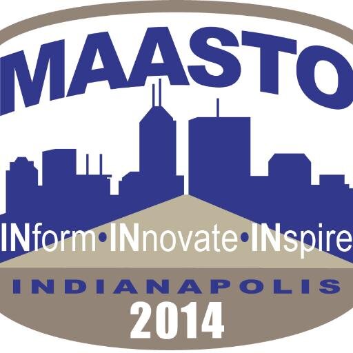 Official Twitter Feed for the 2014 MAASTO Annual Meeting scheduled for July 27-31, 2014 in Indianapolis, IN.