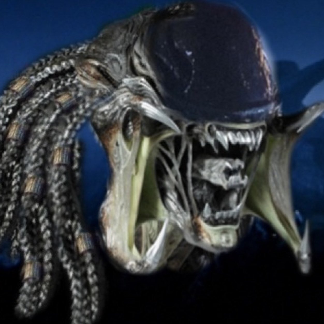 I am an intelligent PredAlien from LV-426. The yautja picked the wrong planet to hunt on *hisses* Let my take your skull!