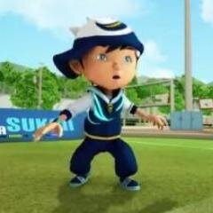 Hi, I'm boboiboy cyclone. Haha ... I was always happy, smiling, and adorable ... it was amazing ... and I have someone that I love, that is @yingboboiboy