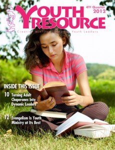 Insight Youth Resource magazine is published quarterly and contains creative, unique programming ideas for youth leaders and youth pastors.