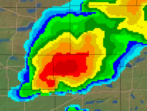 Need to turn serial data from weather radar into a image ...