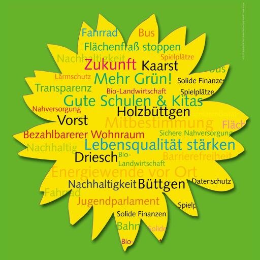 Mehr Grün(e) für Kaarst! Zeit für Veränderung!