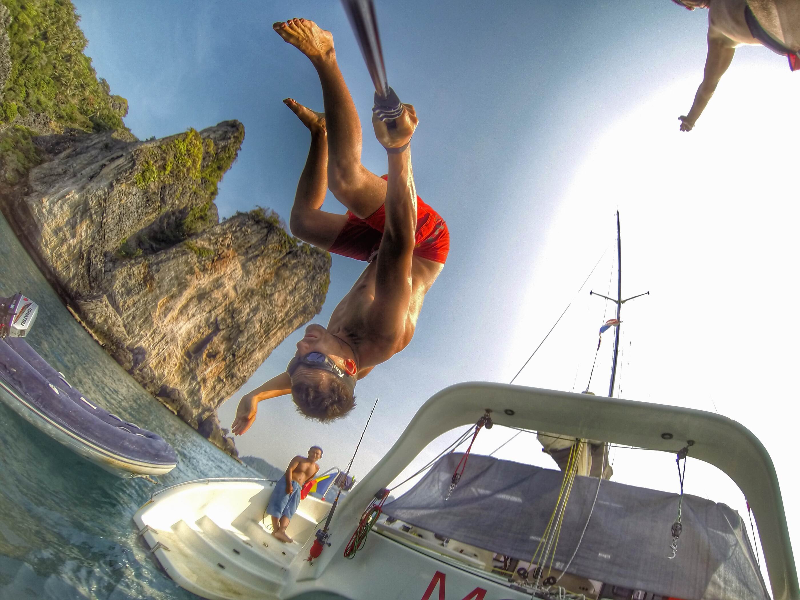 AlexCosmin46's profile picture. Going around the World the proper way - In a sailing Catamaran!