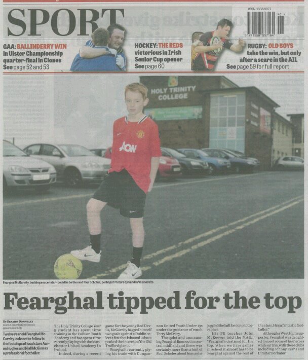 love football. play for dungannon United, Manchester United and northern Ireland. #beast