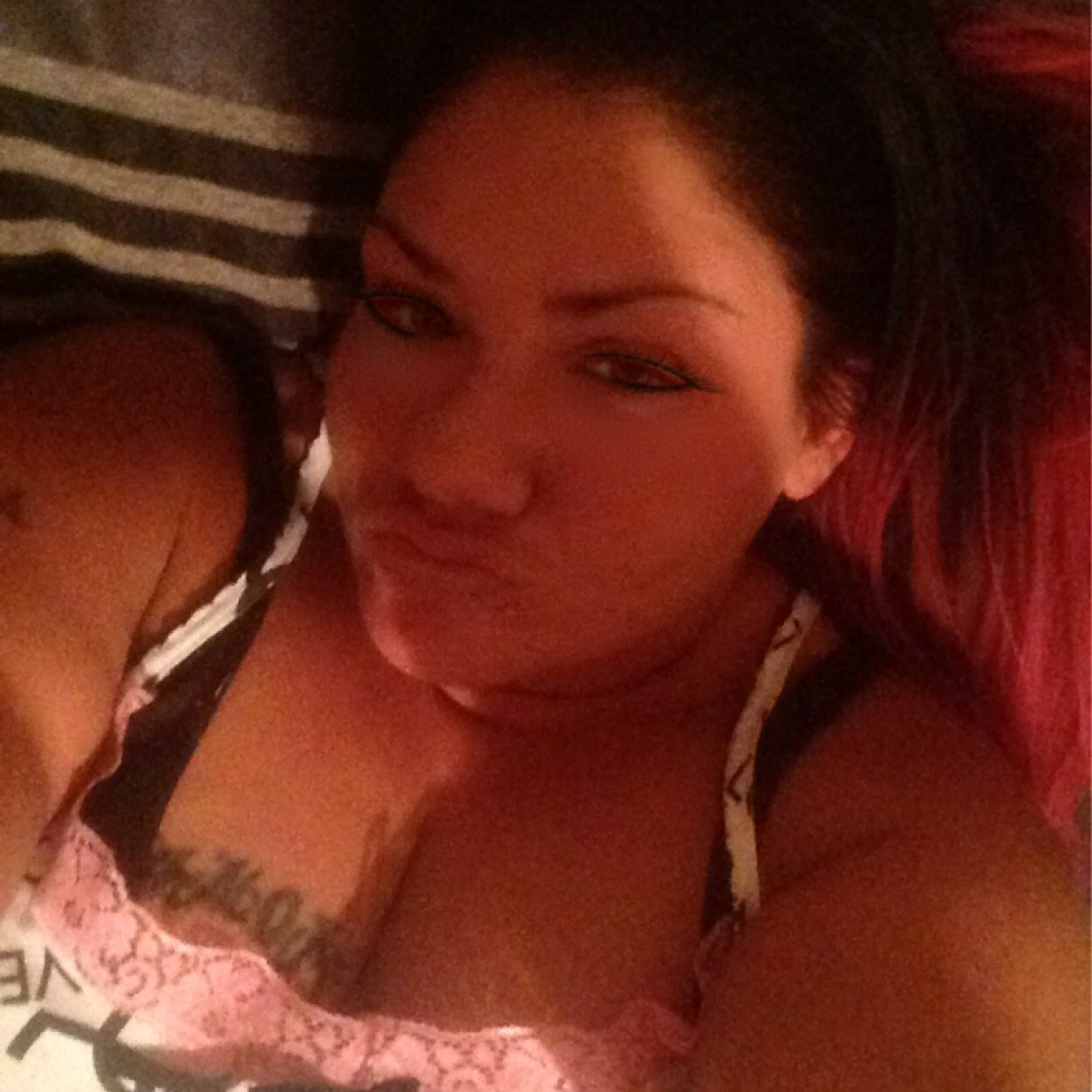 I like fast cars, semi-automatic pistols, tats N piercings. I love hard, but hate harder! I am MY crew!