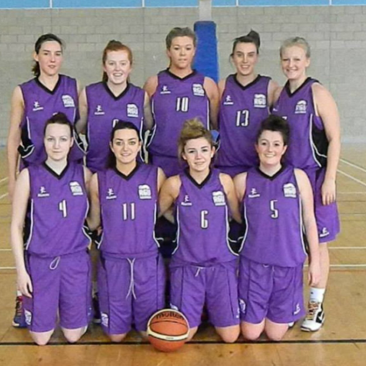 Robert Gordon University Aberdeen, Scotland Mens and Womans Basketball teams.
