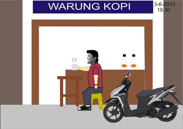 Rindu, pulang dan angkringan