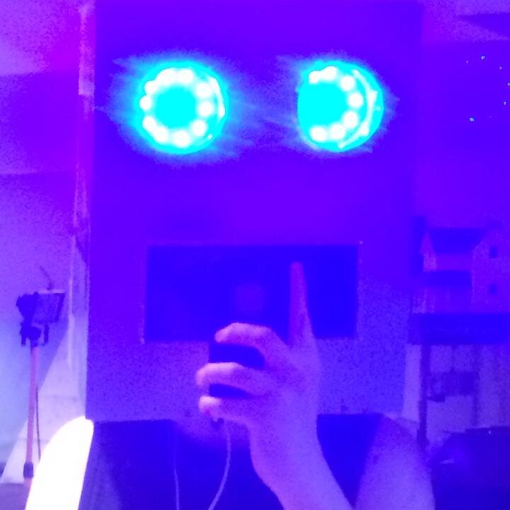 Mascot for First Robotics Team 4810 I AM Robot of International Academy of Macomb, See you at the competition!