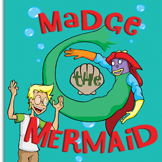 Provider of fun and educational workshops to Primary Schools.
Author of children's books 'Madge the Mermaid' & 'Madge the  Mermaid and the Attack of the Twins'.