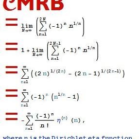 This profile is dedicated to the advancement of the MRB constant.