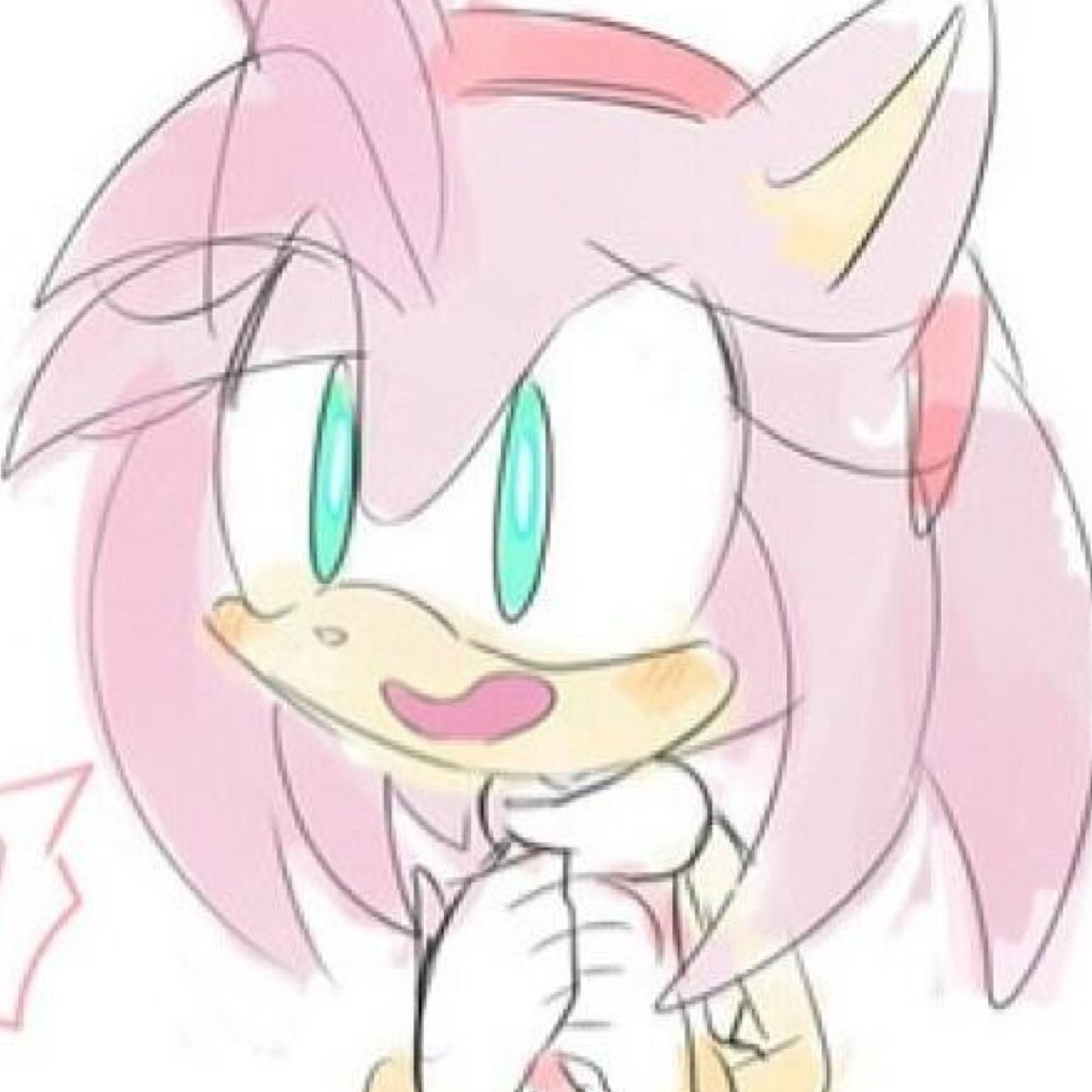 Hiya! Im Amy Rose!  This is my bae and only mine! @antiworldsonic he is also my husband! ❤