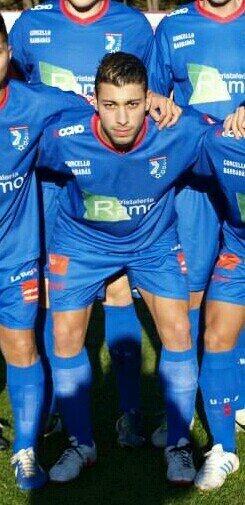Jugador de la UD Barbadas y Estudiante de Magisterio