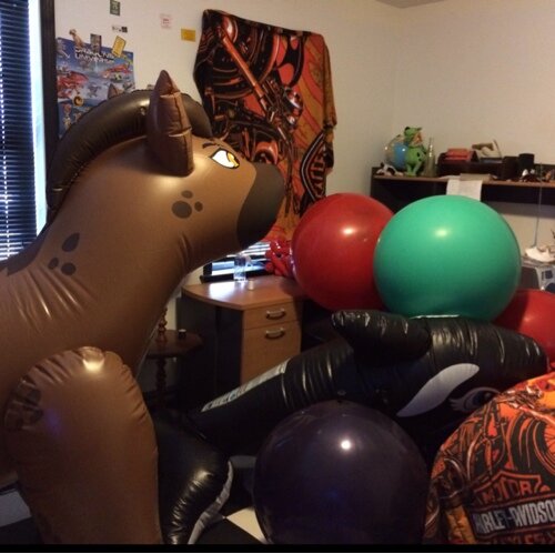 My personal account for my interest in balloons and inflatables