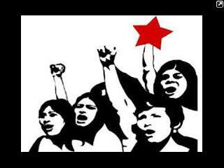 Por ahora y para siempre,mujer revolucionaria...