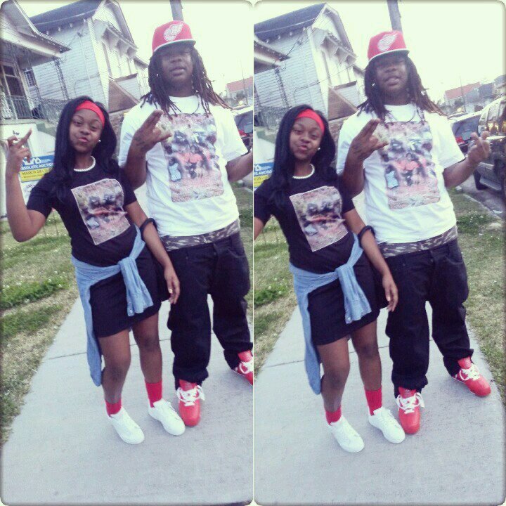 thuggin low key wantin ona victim ✌ fredLilSista R.i.p unCle MOE -