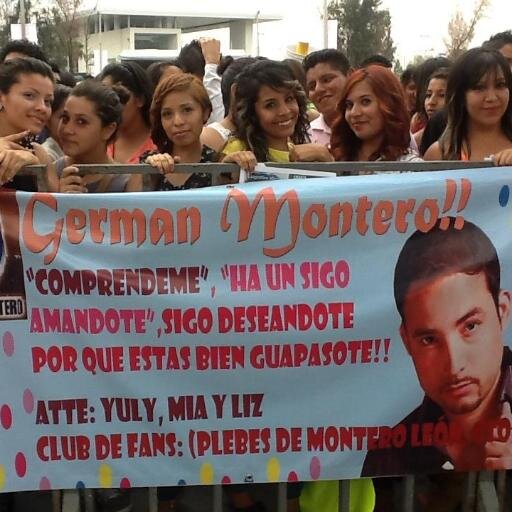 Amando y adimrando   a  GERMÁN MONTERO  mil millones!!