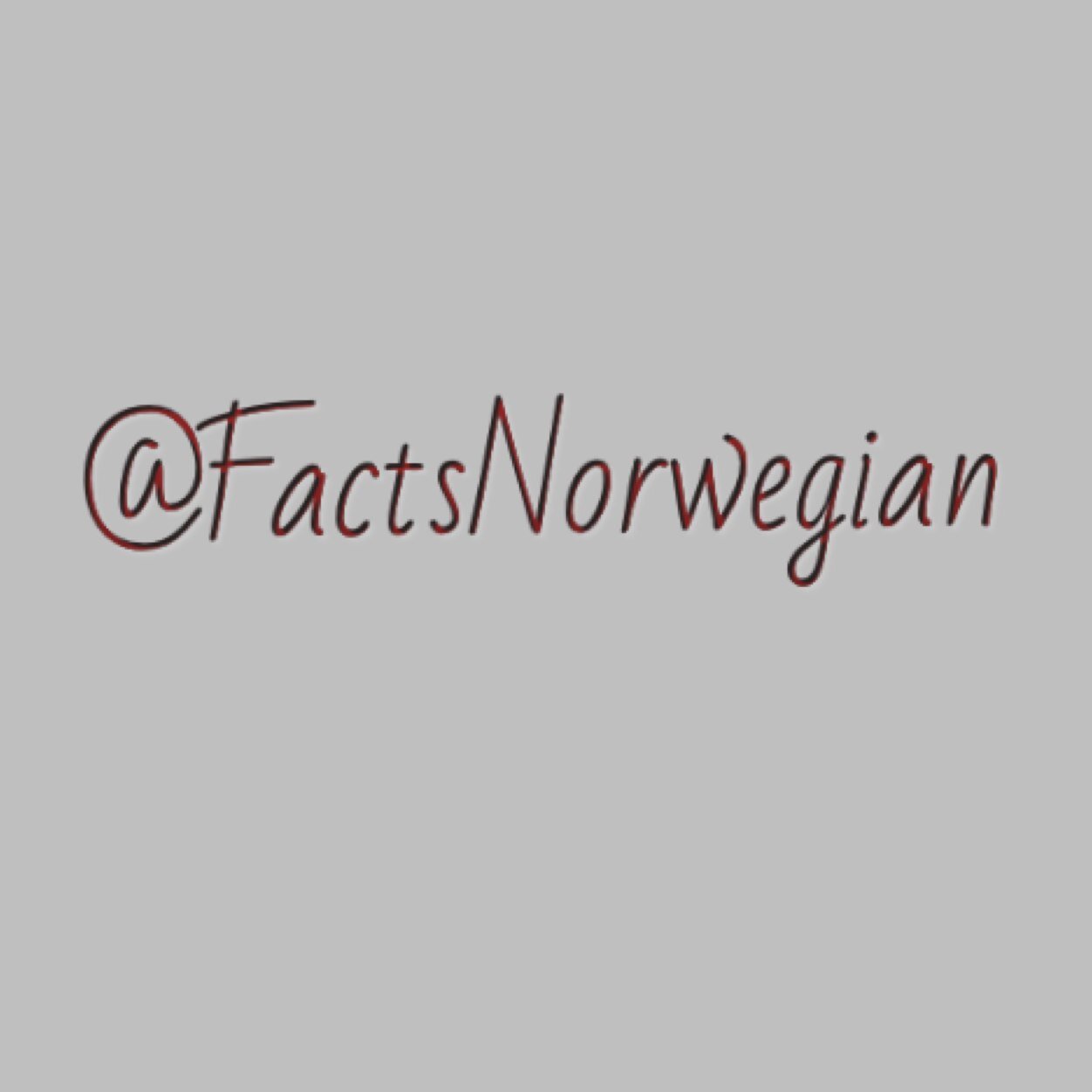 FactsNorwegian's profile picture. De mest åpenbare tingene du trenger å vite.