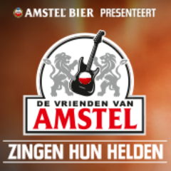 Onze Helden spelen hun Helden. Alleen tijdens De Vrienden van Amstel Zingen Hun Helden. Meer informatie en kaarten en op vriendenvanamstel.nl