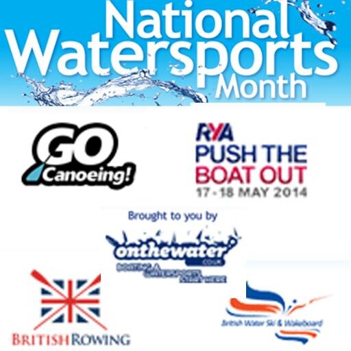 National Watersports Month takes place in May 2014 with free boating and watersports events available for all across the country.