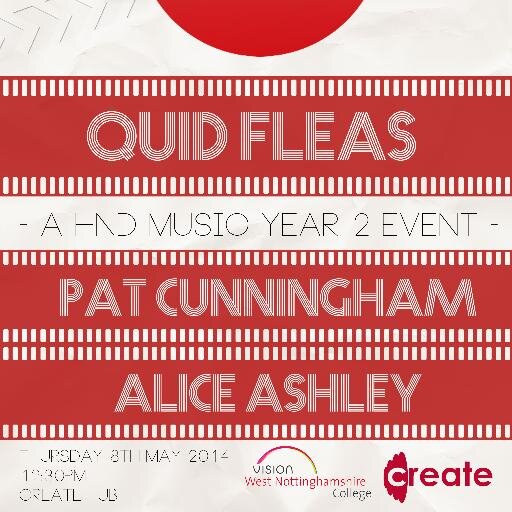 A live event showcasing the talent within Vision West Nottinghamshire College. 8th May, 12:30pm