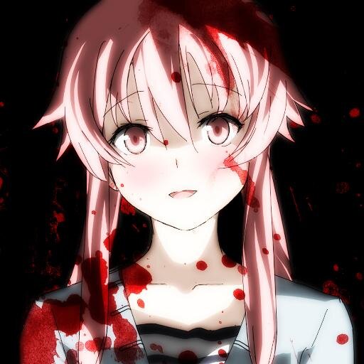 Mi nombre es yuno gasai tengo 14 años mido 1,58 soy yandere y siempre defendere a mi yuki