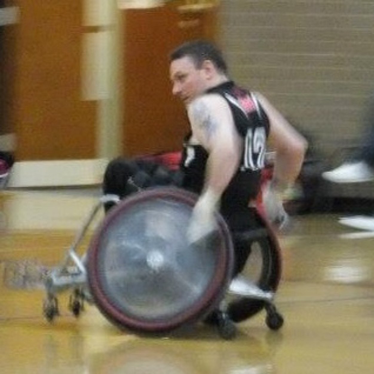 Wheelchair Rugby Player.