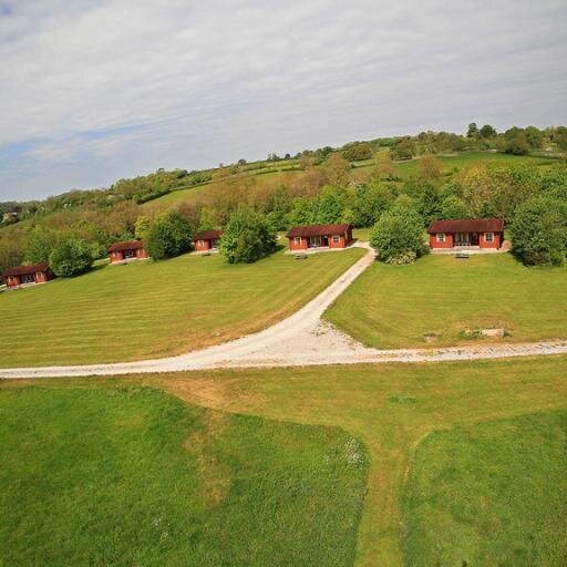 Self Catering log cabins available all year round set in 10 acres of peaceful countryside