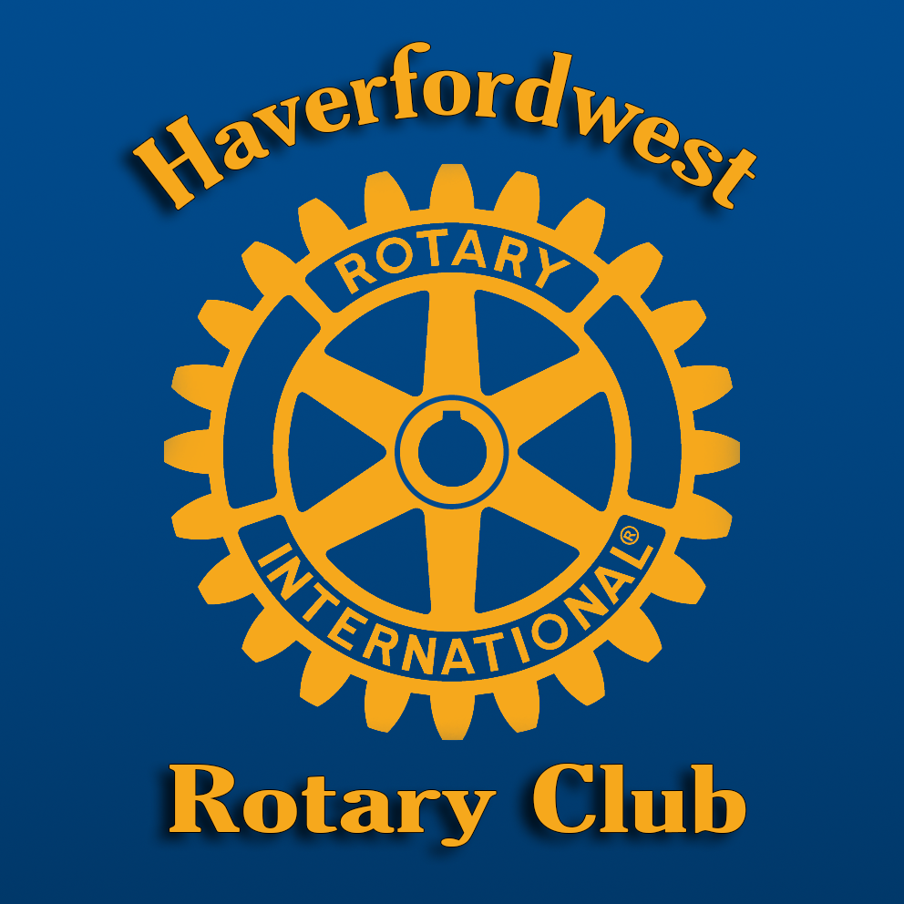 The Rotary Club of Haverfordwest welcomes new members who are interested in helping the community and having fun.