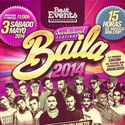 RRPP de #sevillabaila 2014 Info y venta de entradas 622798835!! El festival del año en Andalucía! ¿TE LO VAS A PERDER?