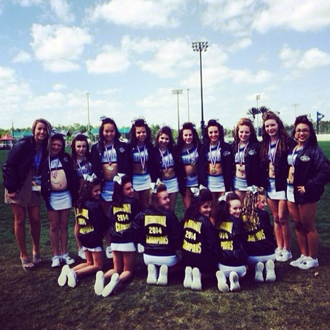 Gems Cheer Stars; Randolph NJ
Mini1: Baby Blues Y1: Silver. Jr1: Glitter
Jr2: Sparkle Sr2: Pearl Sr4: Black Diamonds
SmSr5: LADY ICE