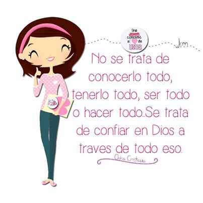Crei, creo y seguire creyendo en la bondad de Dios y de las personas, aunque todo este mal :)