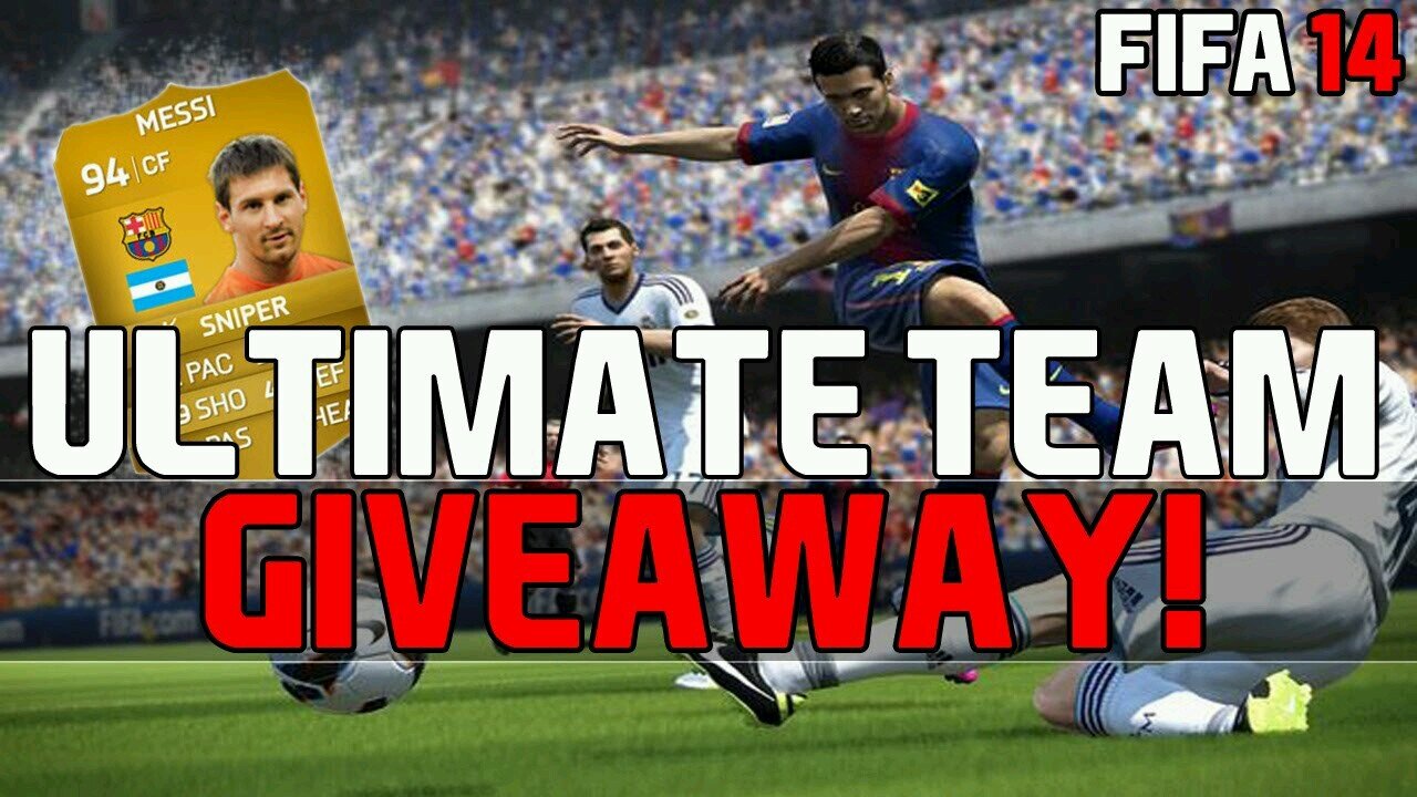 selling players for a nice price and a lot of giveaways -sponsored by EA